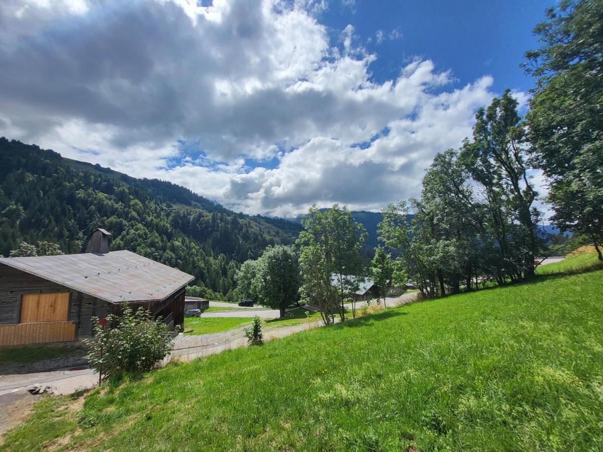 Appartement Cosy Face Aux Aravis Le Grand-Bornand Zewnętrze zdjęcie