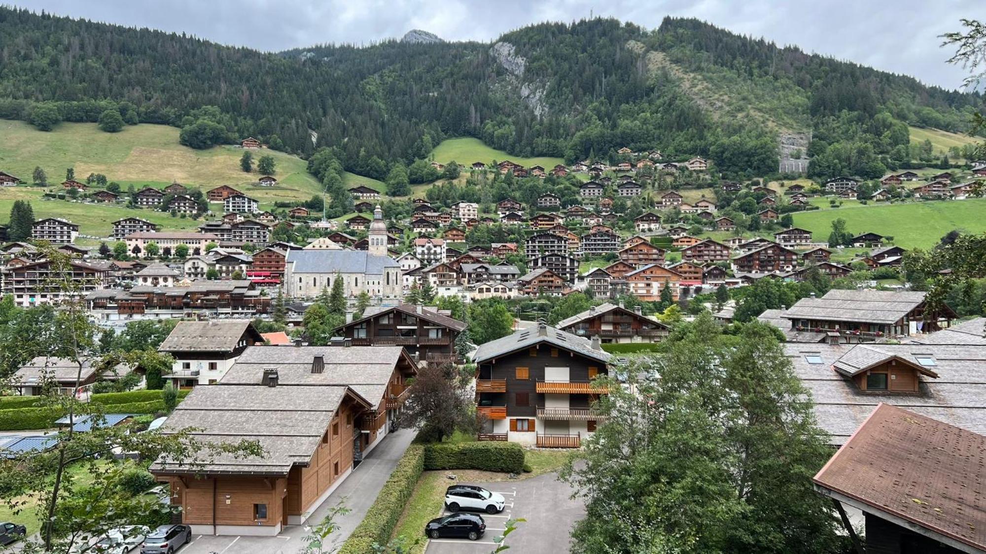 Appartement Cosy Face Aux Aravis Le Grand-Bornand Zewnętrze zdjęcie