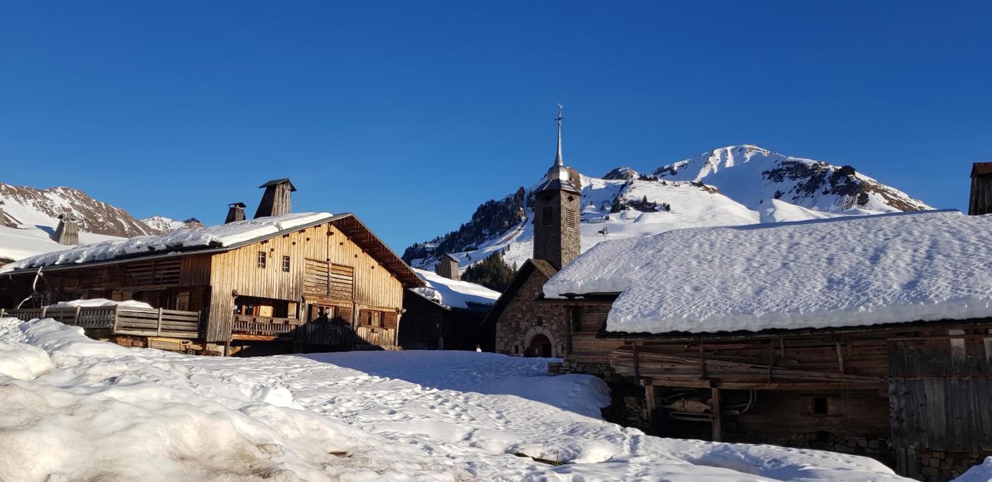 Appartement Cosy Face Aux Aravis Le Grand-Bornand Zewnętrze zdjęcie