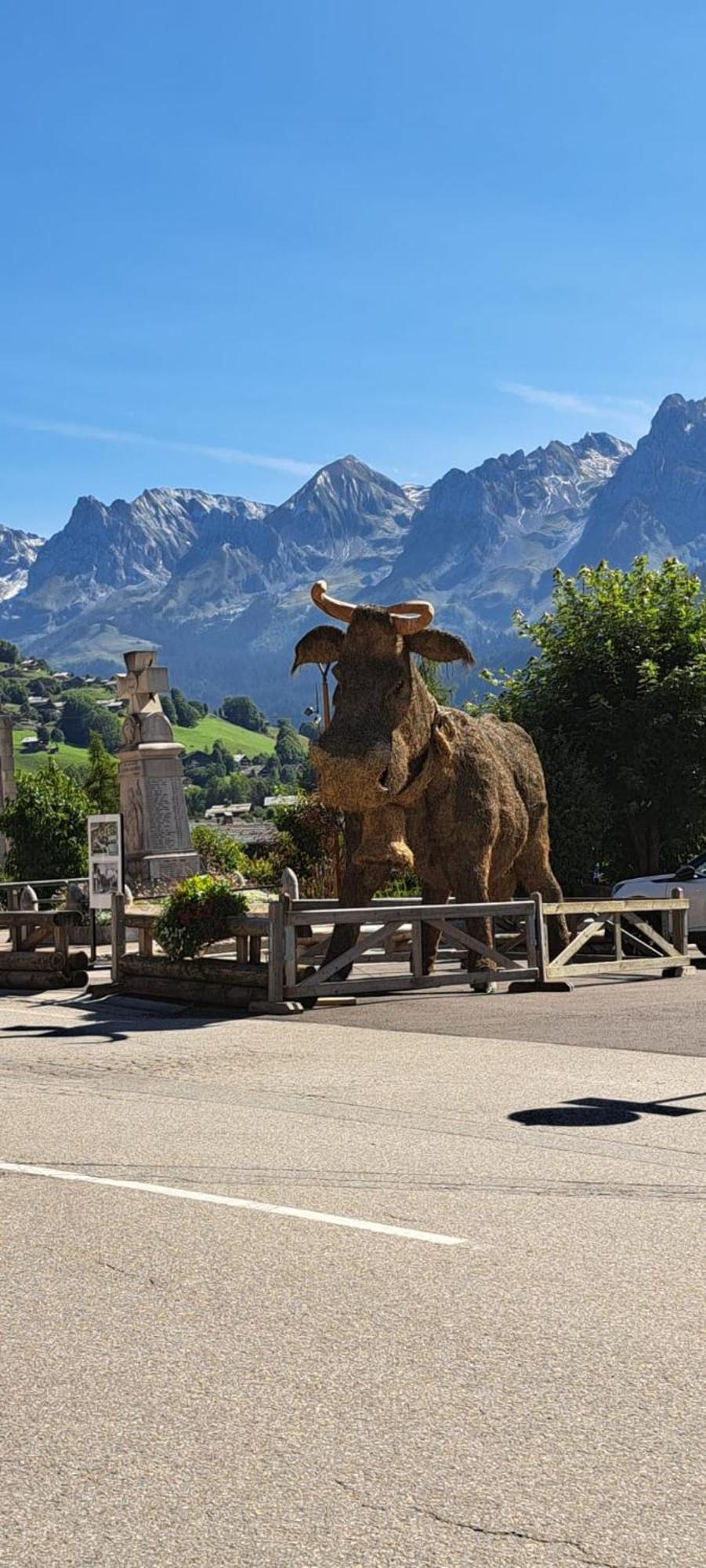 Appartement Cosy Face Aux Aravis Le Grand-Bornand Zewnętrze zdjęcie