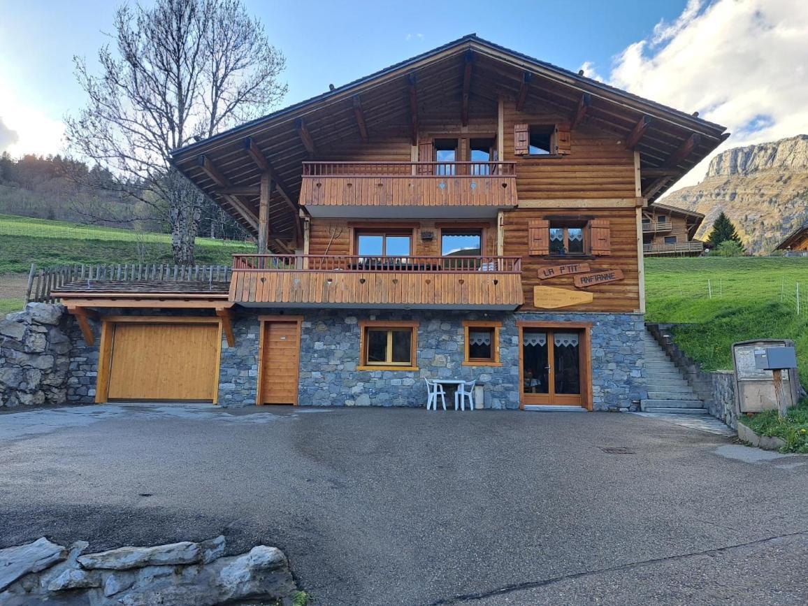 Appartement Cosy Face Aux Aravis Le Grand-Bornand Zewnętrze zdjęcie