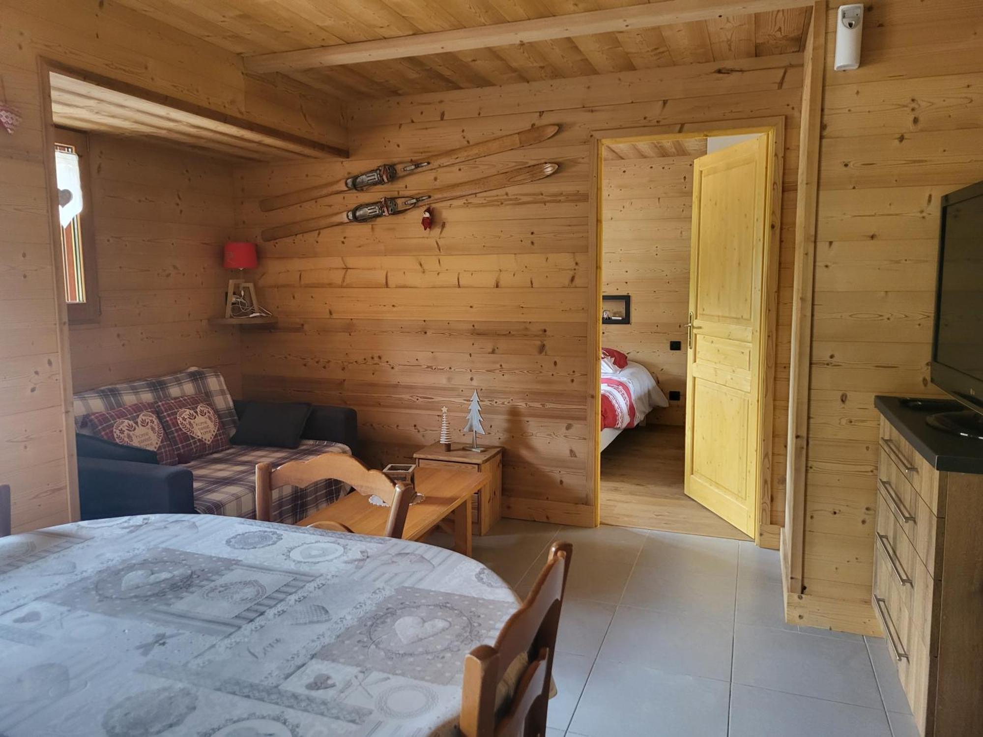Appartement Cosy Face Aux Aravis Le Grand-Bornand Zewnętrze zdjęcie