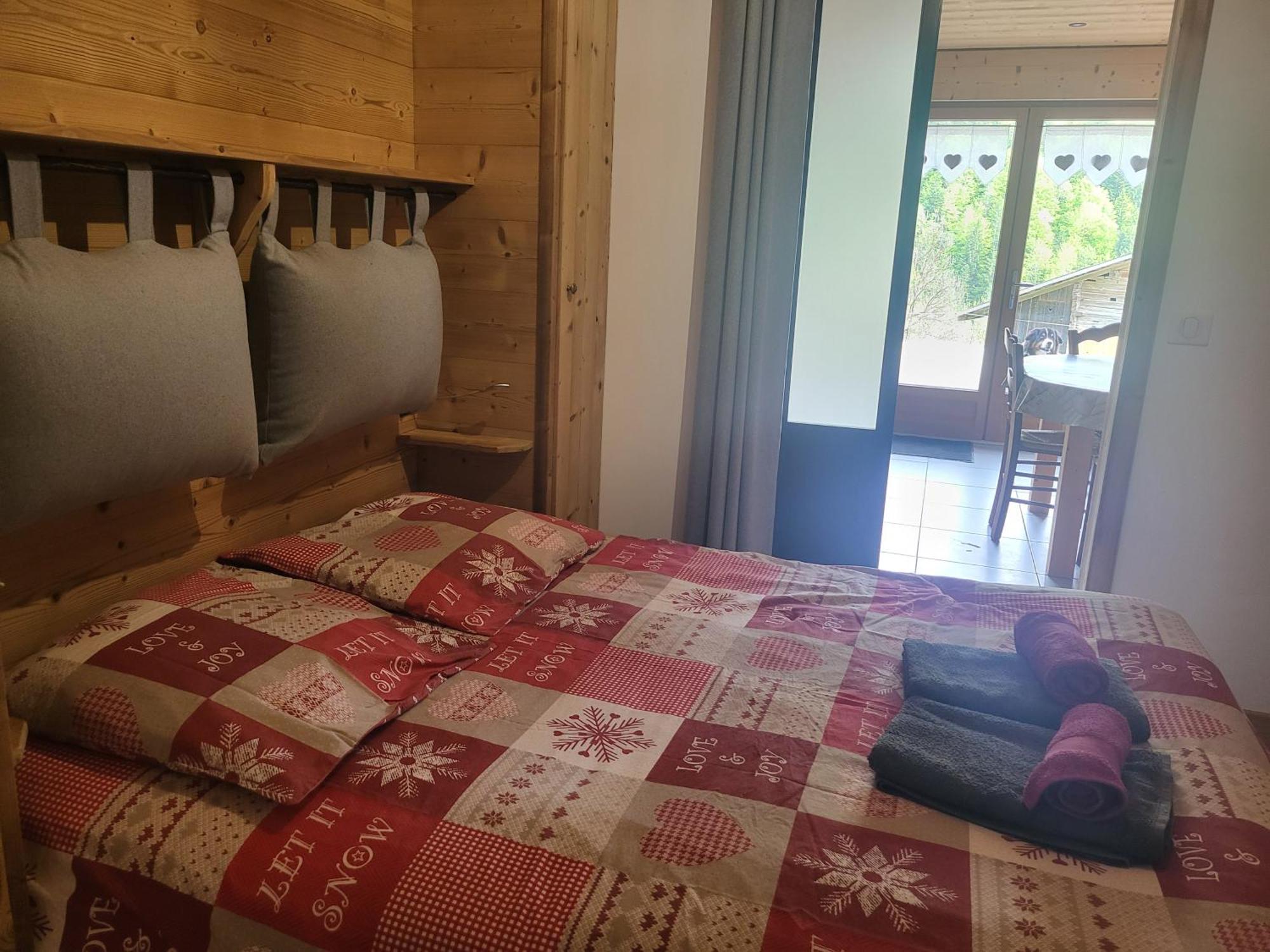 Appartement Cosy Face Aux Aravis Le Grand-Bornand Zewnętrze zdjęcie